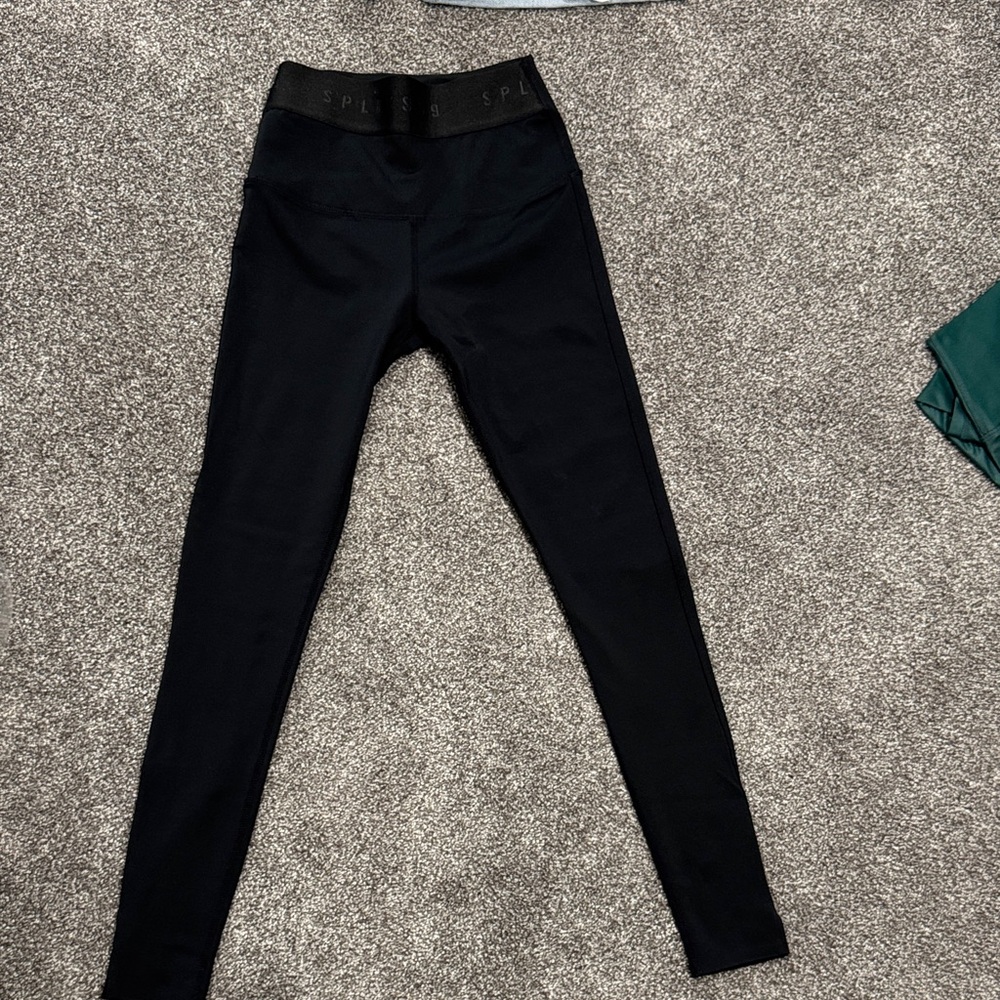 NWOT Splits59 Black High-Waisted Leggings